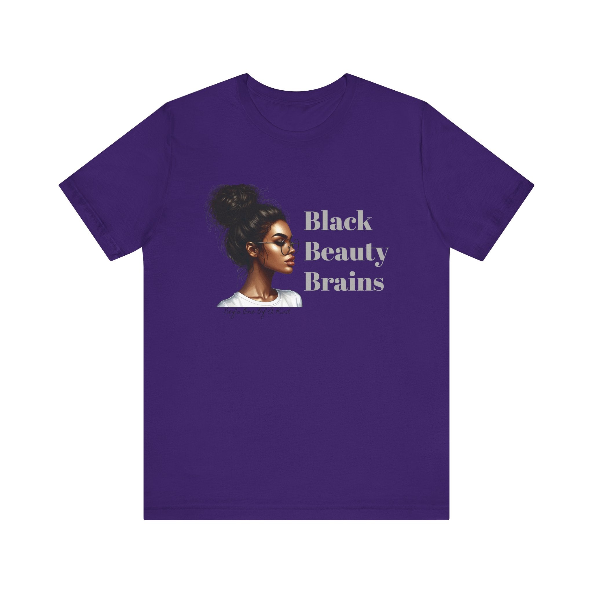 Black, beauty and Brains Sleeve Tee
